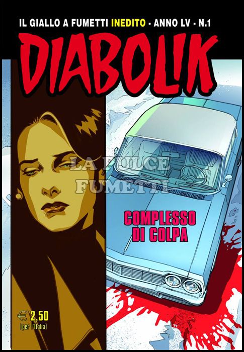 DIABOLIK ORIGINALE ANNO 55 #     1: COMPLESSO DI COLPA